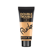 Rude Cosmetics-Base Double Trouble Foundation+Concealer