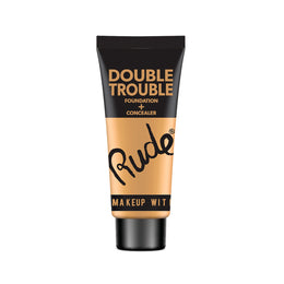 Rude Cosmetics-Base Double Trouble Foundation+Concealer