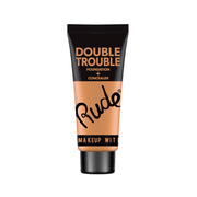 Rude Cosmetics-Base Double Trouble Foundation+Concealer