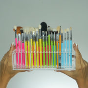La Maquilladora - Organizador Acrílico De Brochas
