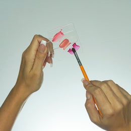 La Maquilladora - Paleta Acrílica Curva Grande